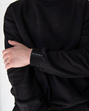 385 Oversized Sweater-Full black