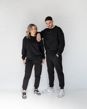 385 Relaxed Joggers - Full Black